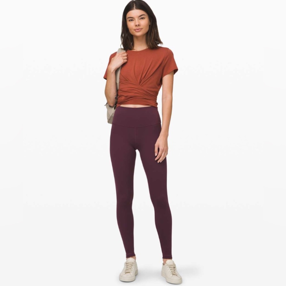 Lululemon Wunder Under 6 28” Arctic Plum - Picture 10 of 12
